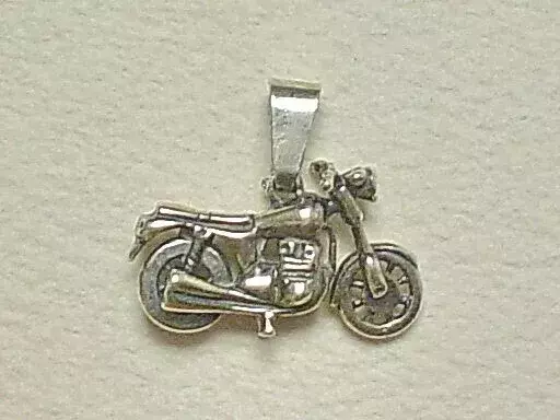 Zdjęcie produktu Zawieszka srebrna - motocykl