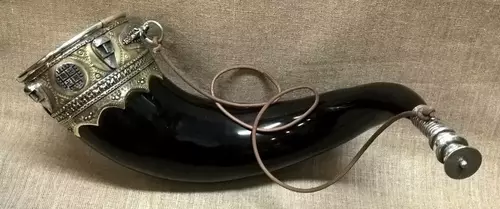 Zdjęcie produktu Okucie dużego rogu do picia - brąz